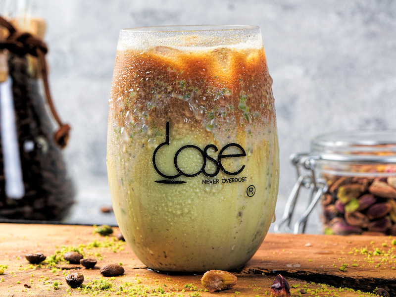 Pistachio Ice Latte