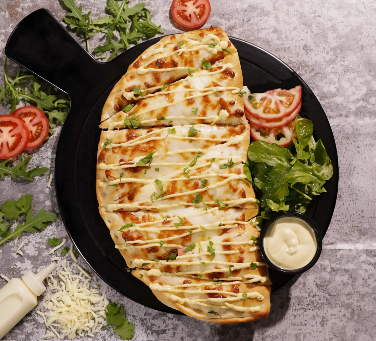 Calzone pizza