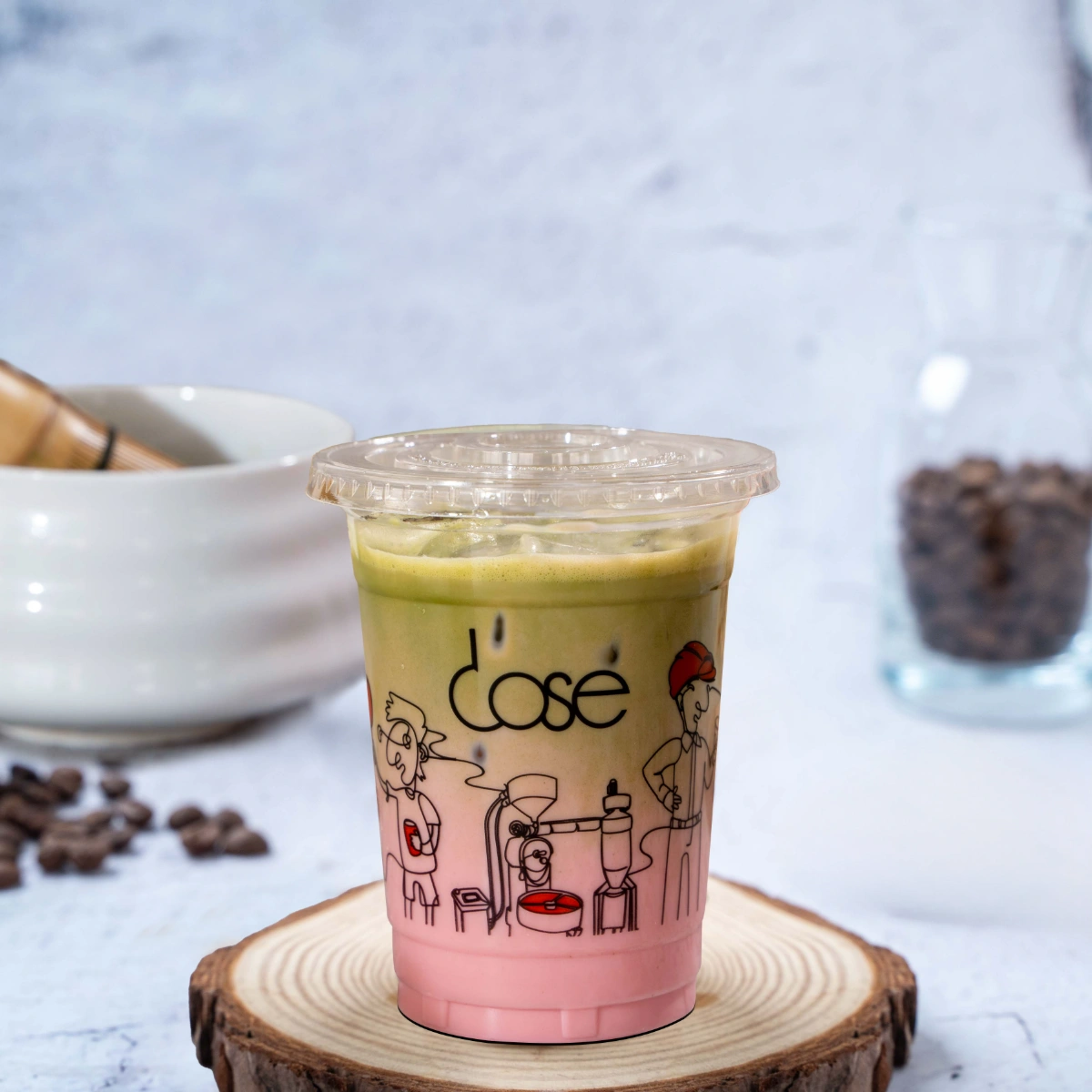 Strawberry Matcha