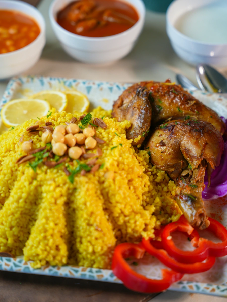 برغل دجاج
