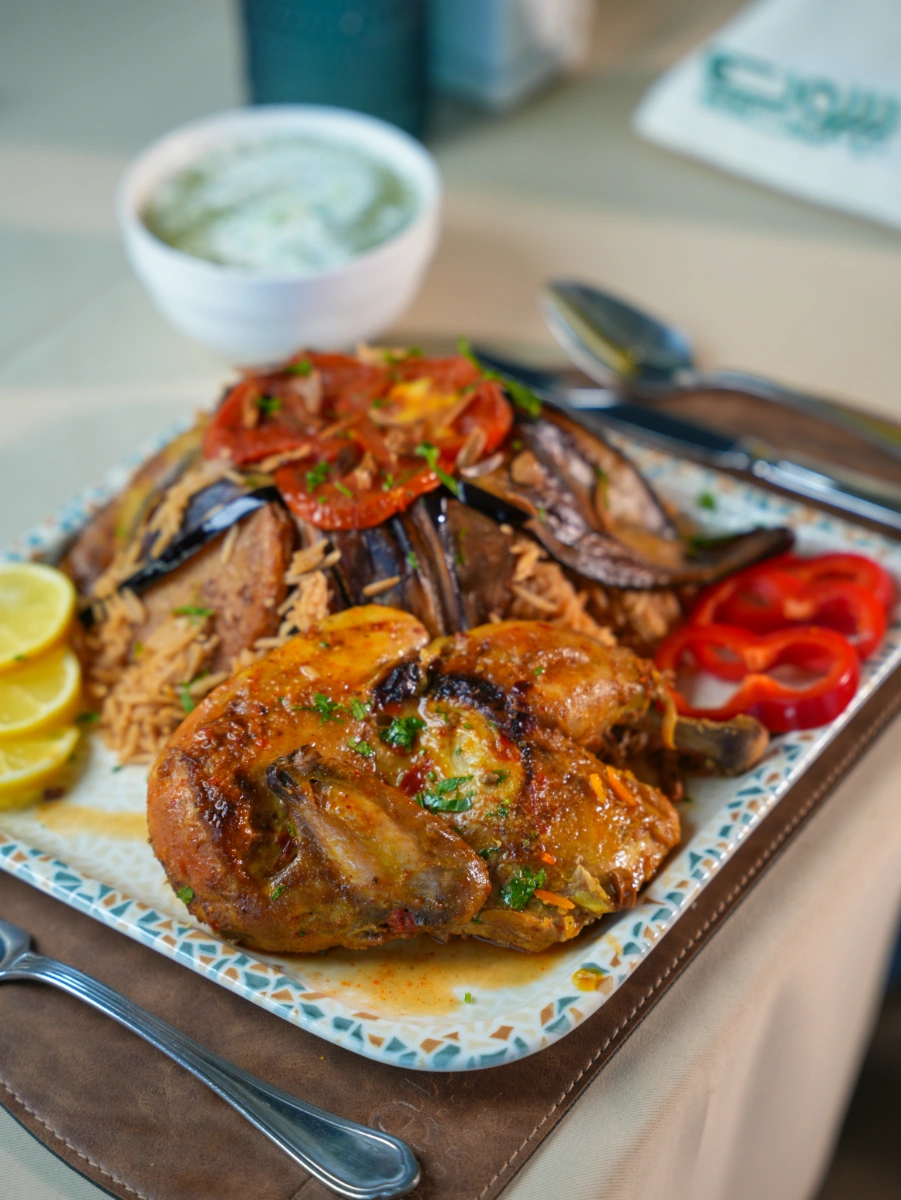 مقلوبة دجاج