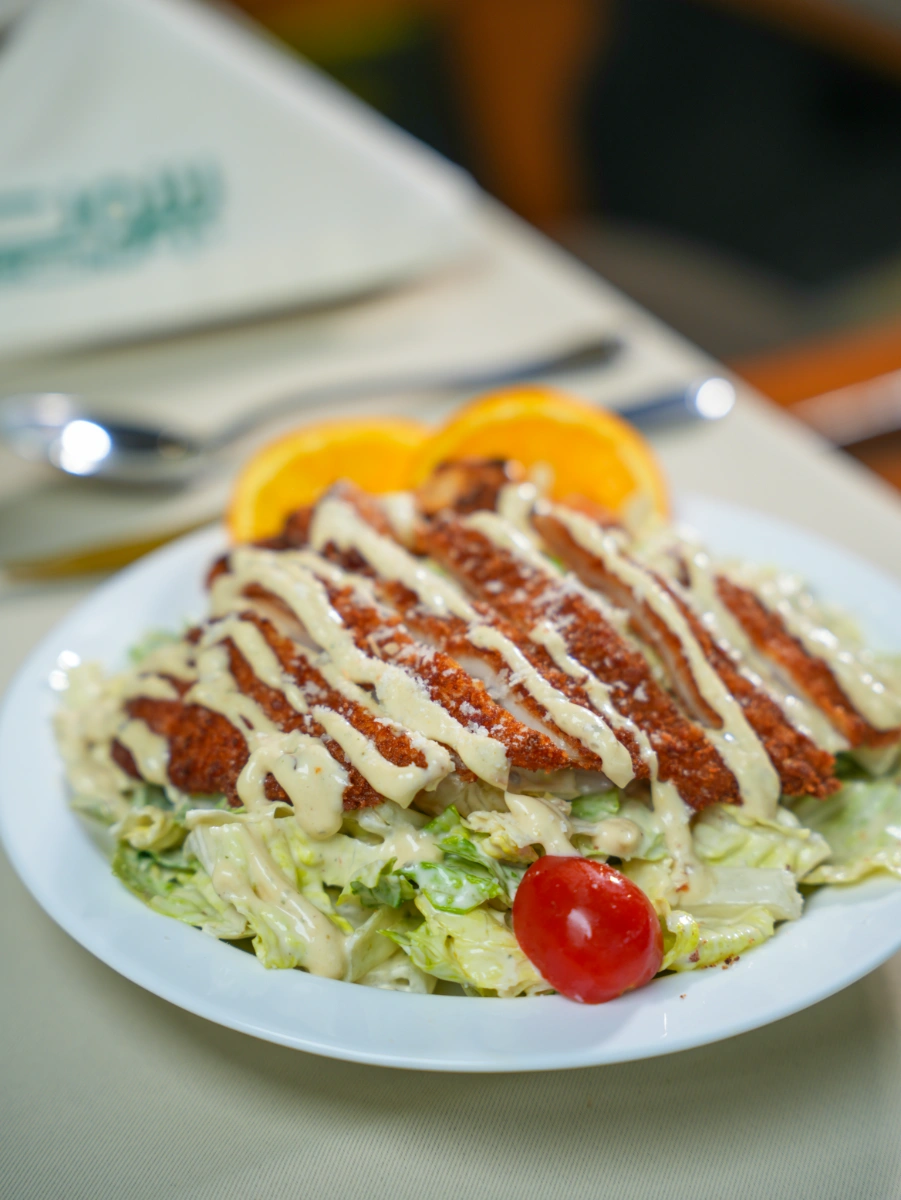 سيزر سالاد مقرمش