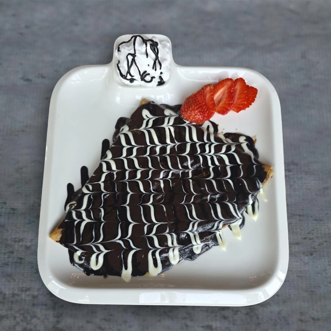 كريب بالجوكليت الداكن