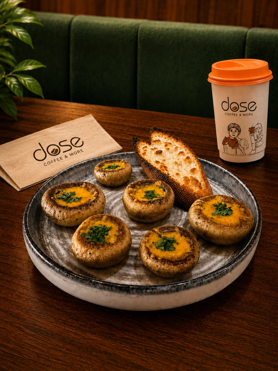 فطر الشيدر المخبوز